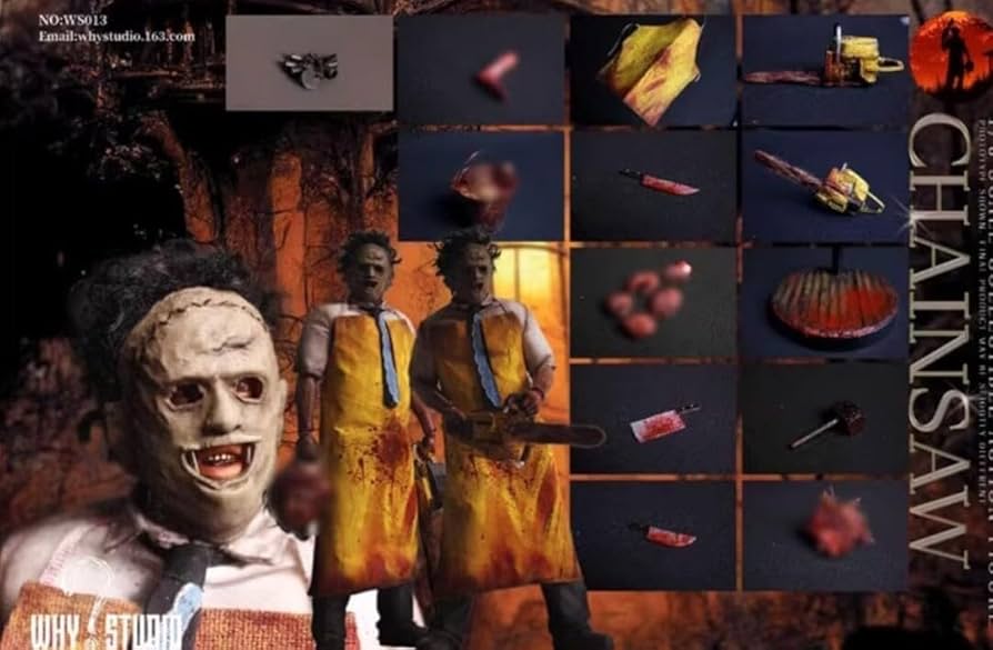 WHY STUDIO 悪魔のいけにえ レザーフェイス 1/6 フィギュア Amazon | The Texas Chain Saw Massacre [悪魔のいけにえ] Leatherface