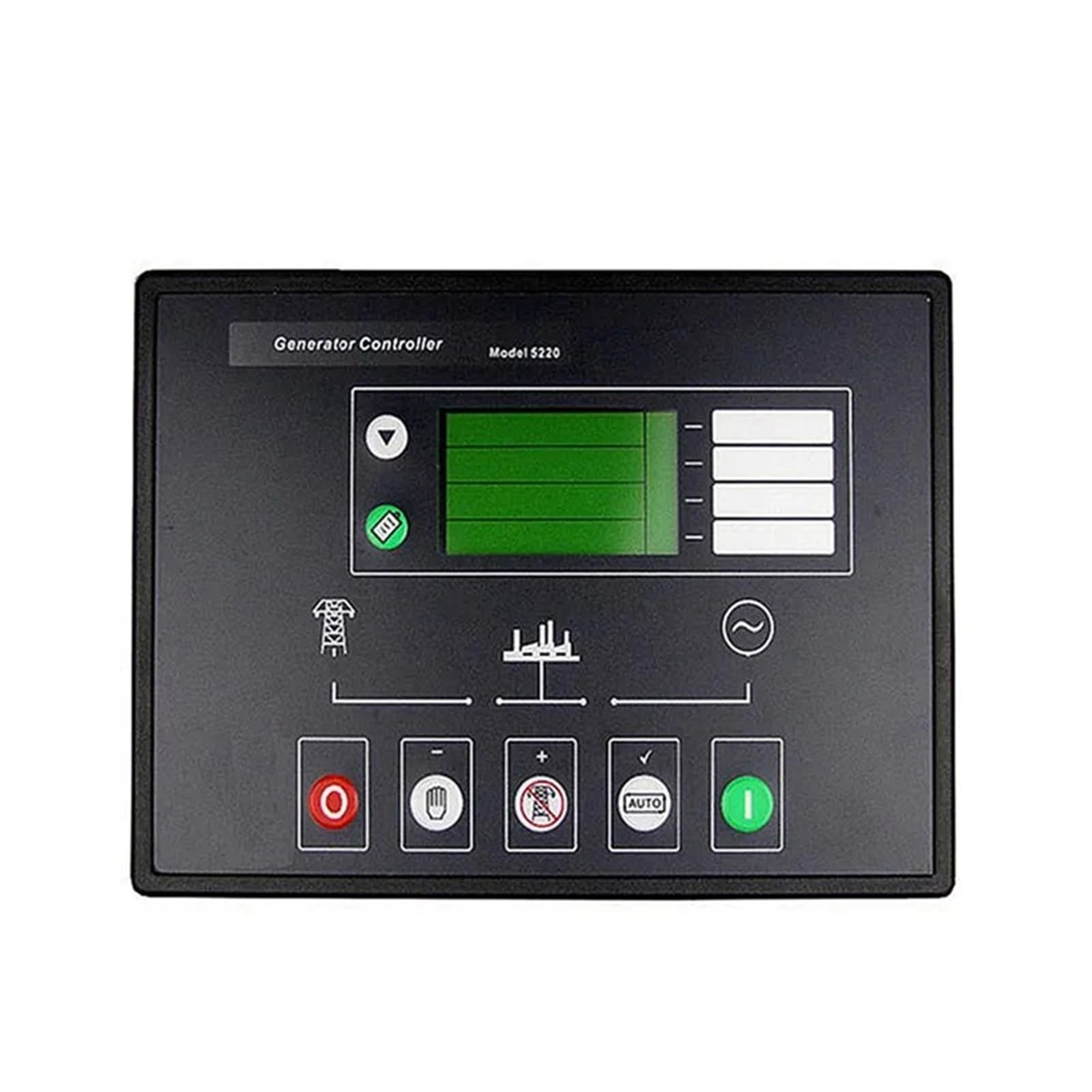 Jdilfunu Dse5220 Generator Electric Auto Start Controller Panel Module 1Pcs(Dse5220)