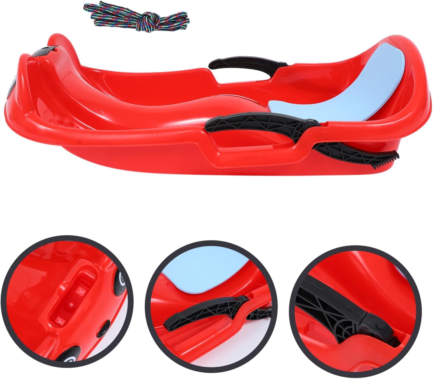 1pc Adorable Sliding Toy Ski Board for Boys and Girls and Adults Thickened Design for Fun Lightweight and Portable for Outdoor Activities and Sledding