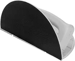 Ｂｅｓｇａ Lixadeira de canto para drywall, ferramenta de retificação de ângulo reto, suporte de lixa angular multifuncional portátil manual de 9 polegadas para