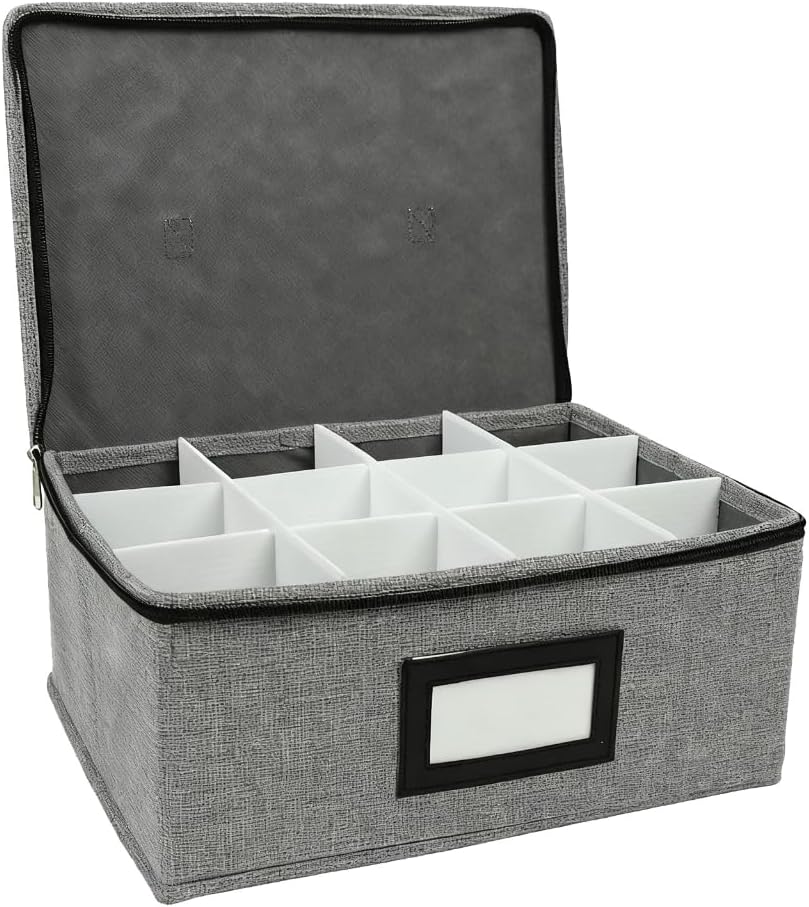 Elegant Glass Display Case Crafted of Washable Cloth Materials Fit Standard Cabinets Countertops