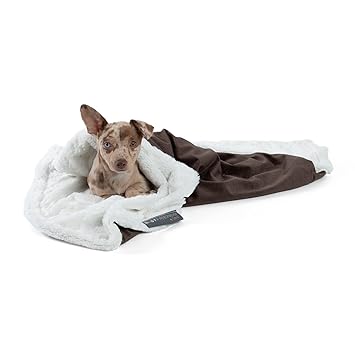 Best Friends by Sheri Self-Warming Ilan Microfiber Faux Fur Pet Throw Blanket 30x40 in Brown
