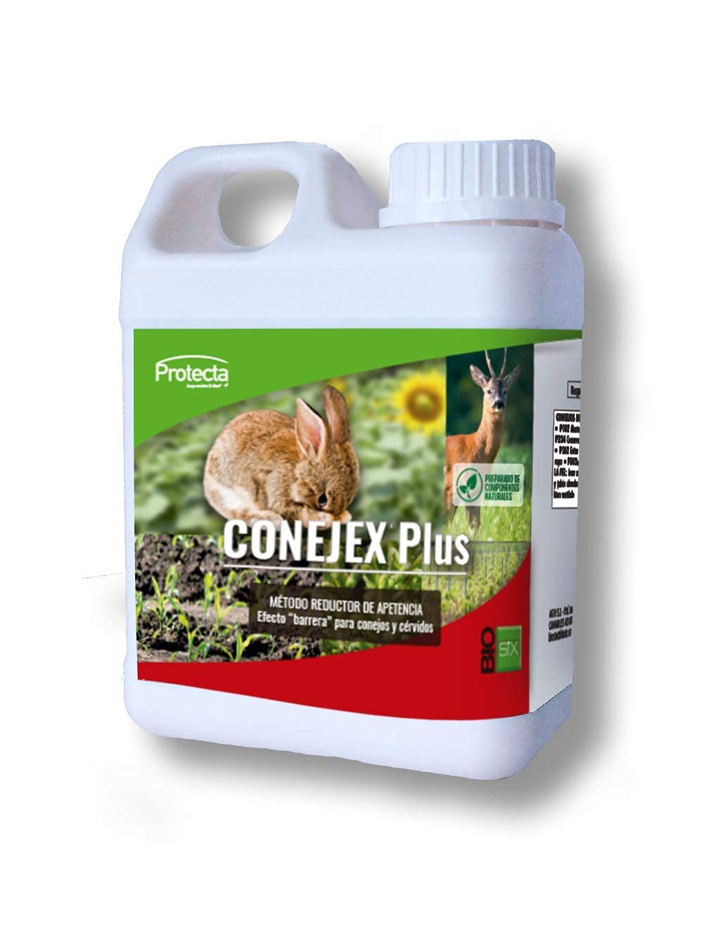 Conejex Plus Método Reductor Apetencia Efecto Barrera para Conejos y Cérvidos - 1 L