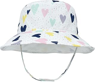 Chapéu de praia para bebês chapéu de bebê chapéu de bebê bonito infantil estampado chapéu ajustável chapéu bacia de pescador chapéu infantil cabeça de bebê