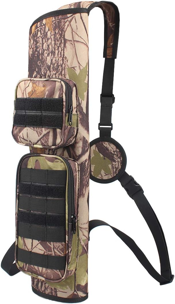 Magarrow Archery Back Arrow Quiver Adjustable Molle Arrows Holder with