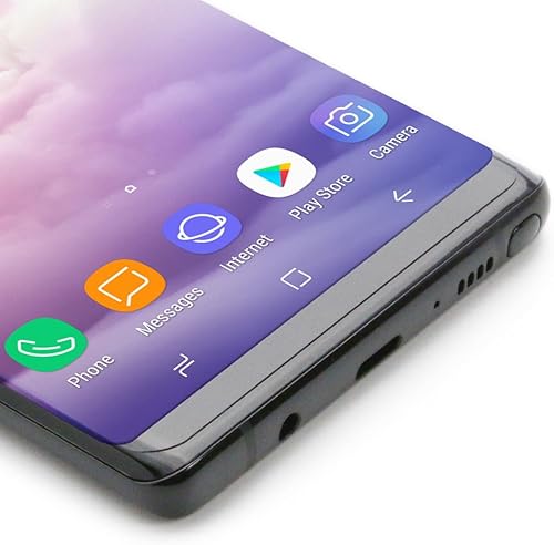 Miniatura 9 de Armor Suit MilitaryShield - Protector de pantalla compatible con Samsung Galaxy Note 8 (compatible con fundas), película transparente HD antiburbujas