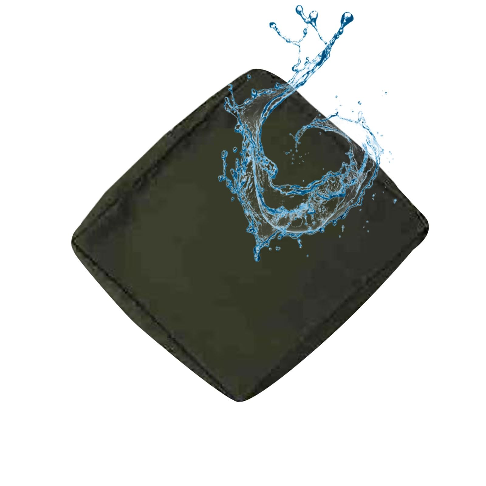 SPeesy Waterproof Sofa Seat Cushion Cover with Zipper Cushions Chair Seat Removable Cover Pads Cover for Indoor Outdoor Patio Rattan Furniture(@24,60x60cm/24x24in)