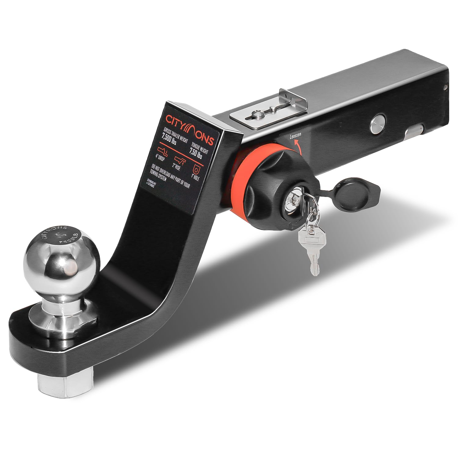 Endo-Hitch Trailer Ball Mount