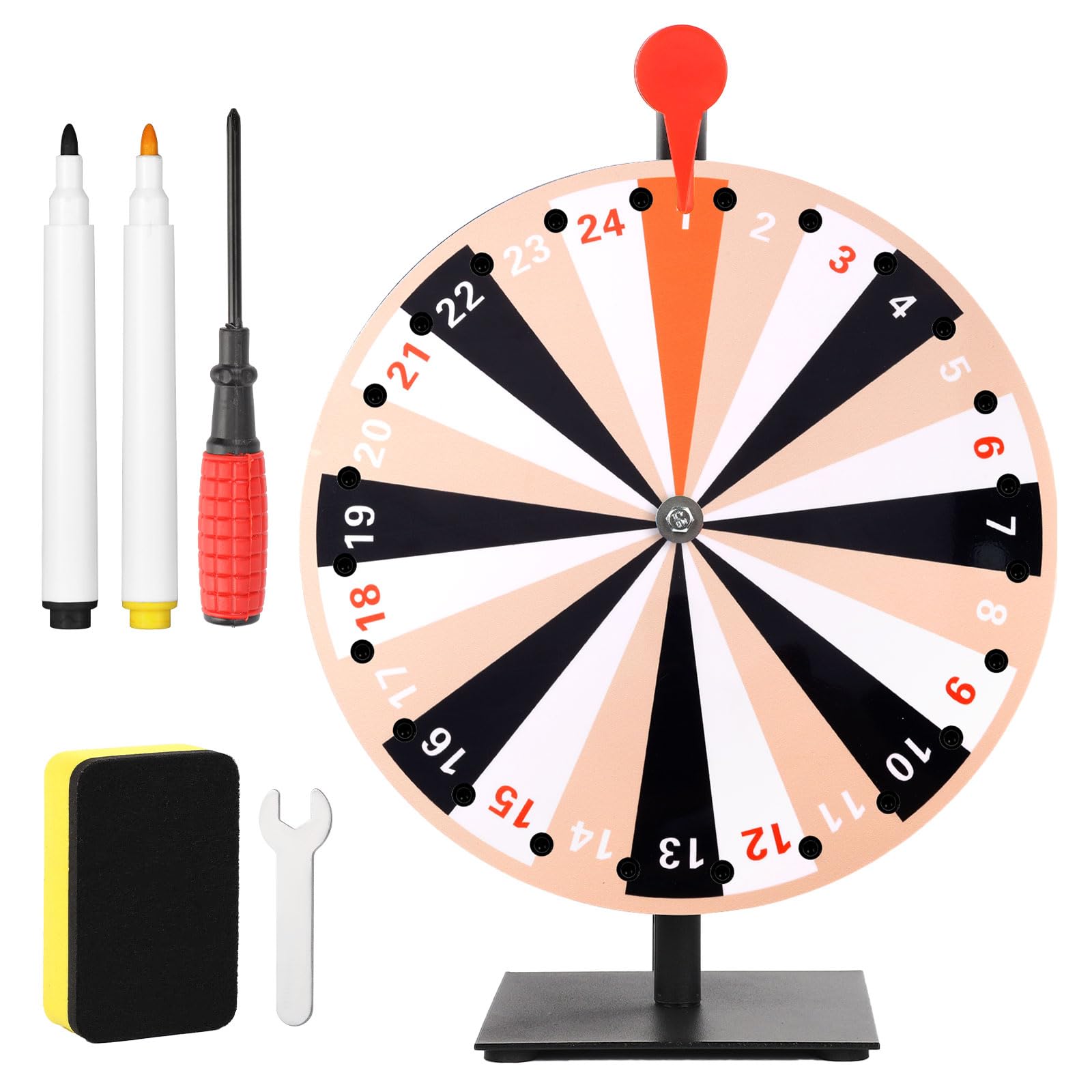 Gosknor 12in Spinning Prize Wheel