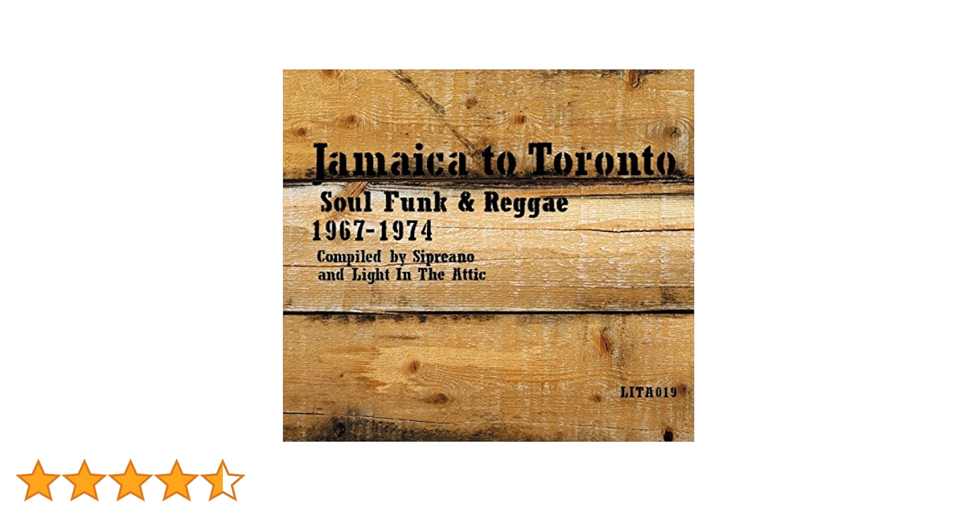 Jamaica To Toronto レコード 2LP Jamaica to Toronto Soul Funk & Reggae 1967-1974 2x GREEN