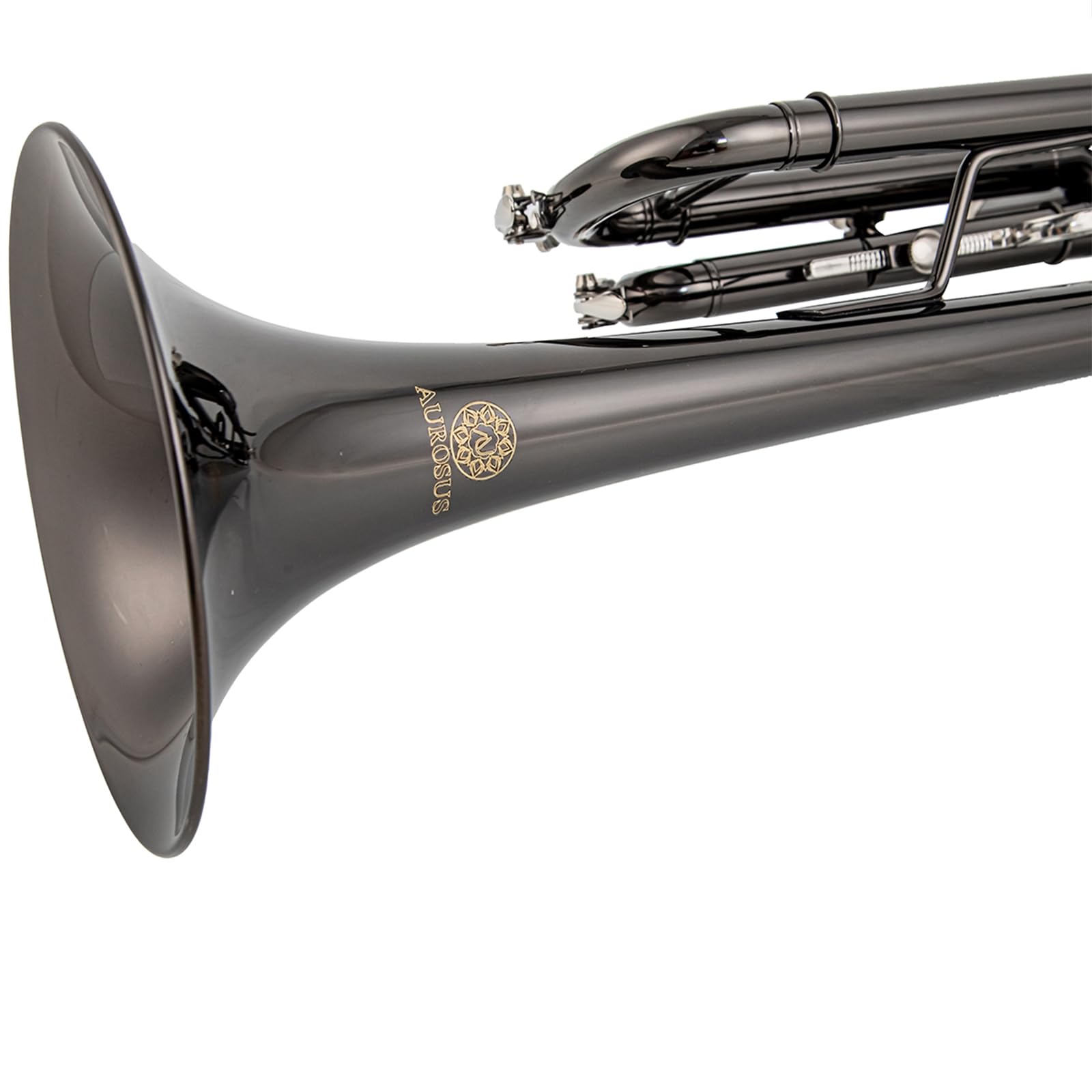 SY-6334BK tromba in Sib nichelatura nera con boccaglio per la banda scolastica degli studenti