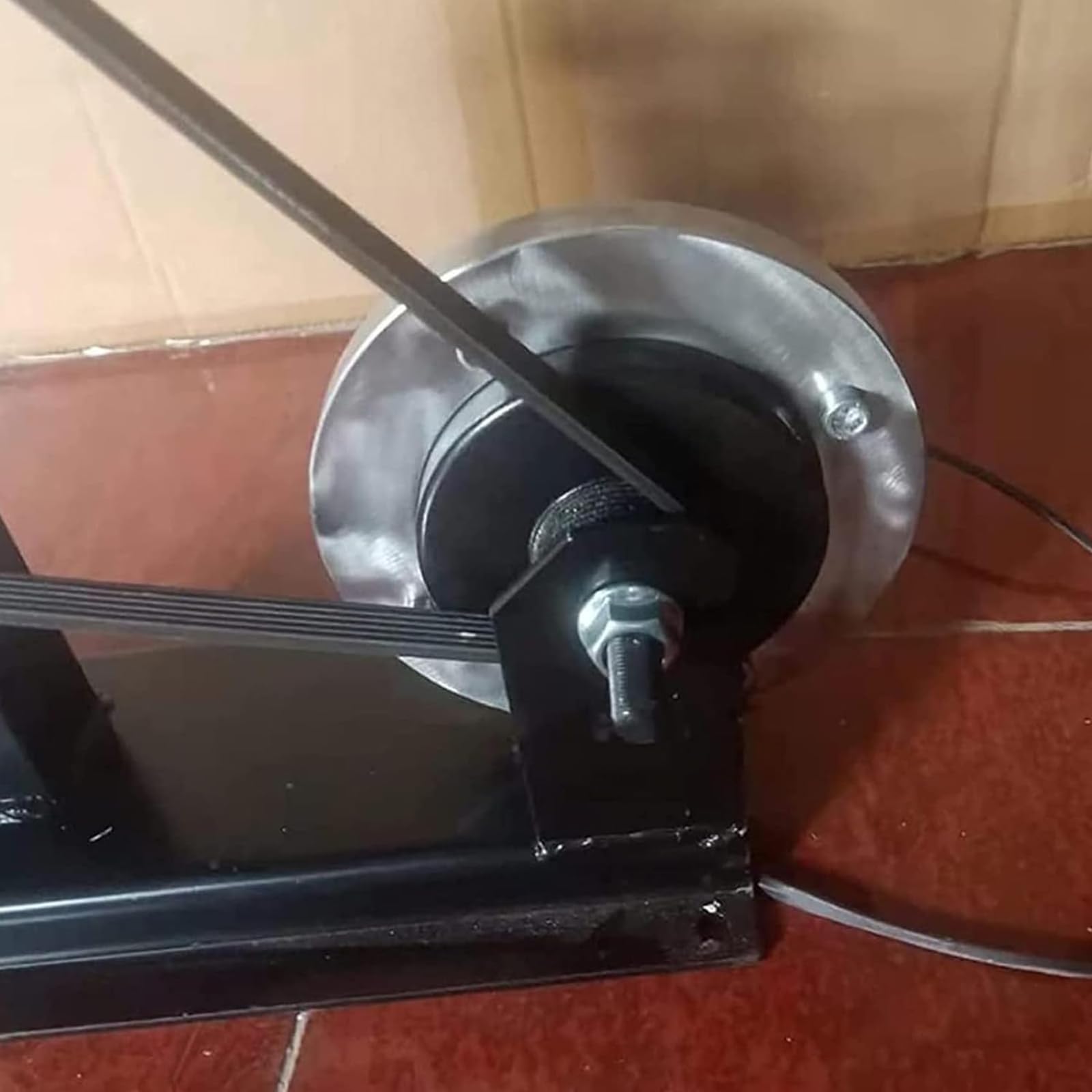 Generatore portatile di emergenza, generatore di energia a pedale, trasmissione a cinghia silenziosa a basso rumore, adatto per uso domestico e turistico
