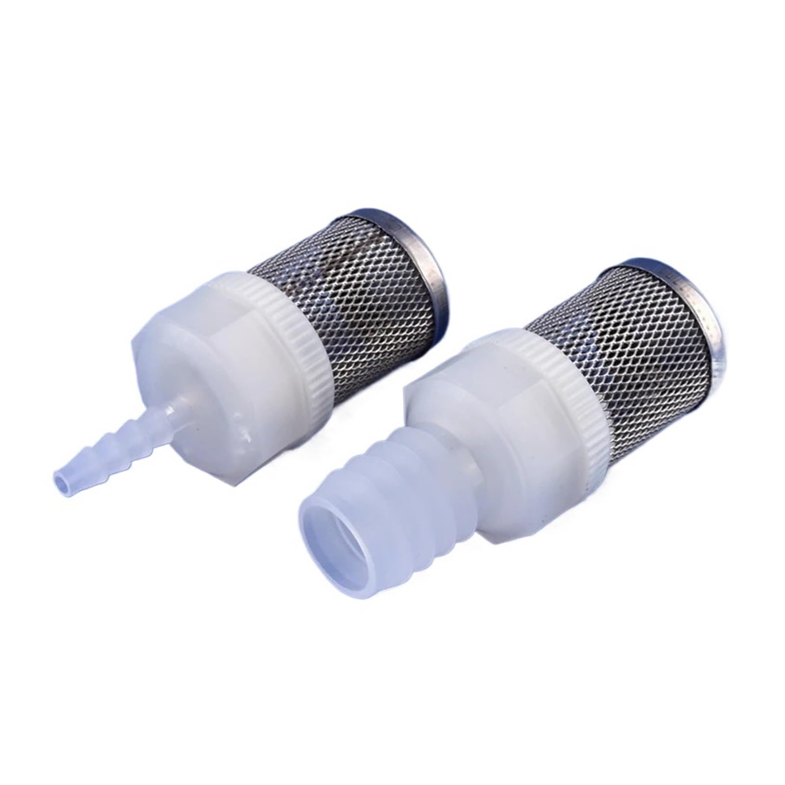 Filtro de entrada de bomba de agua G1/2 a 4 ~ 20 mm, junta de pagoda para acuario, pecera, manguera, junta de riego de jardín, filtro conector de tubería de agua (G1I2-12 mm, 50 juegos)