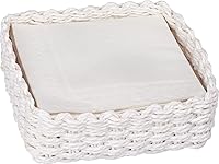 Vista 2 de Napkin Holder 19x19x6,5cm Woven White