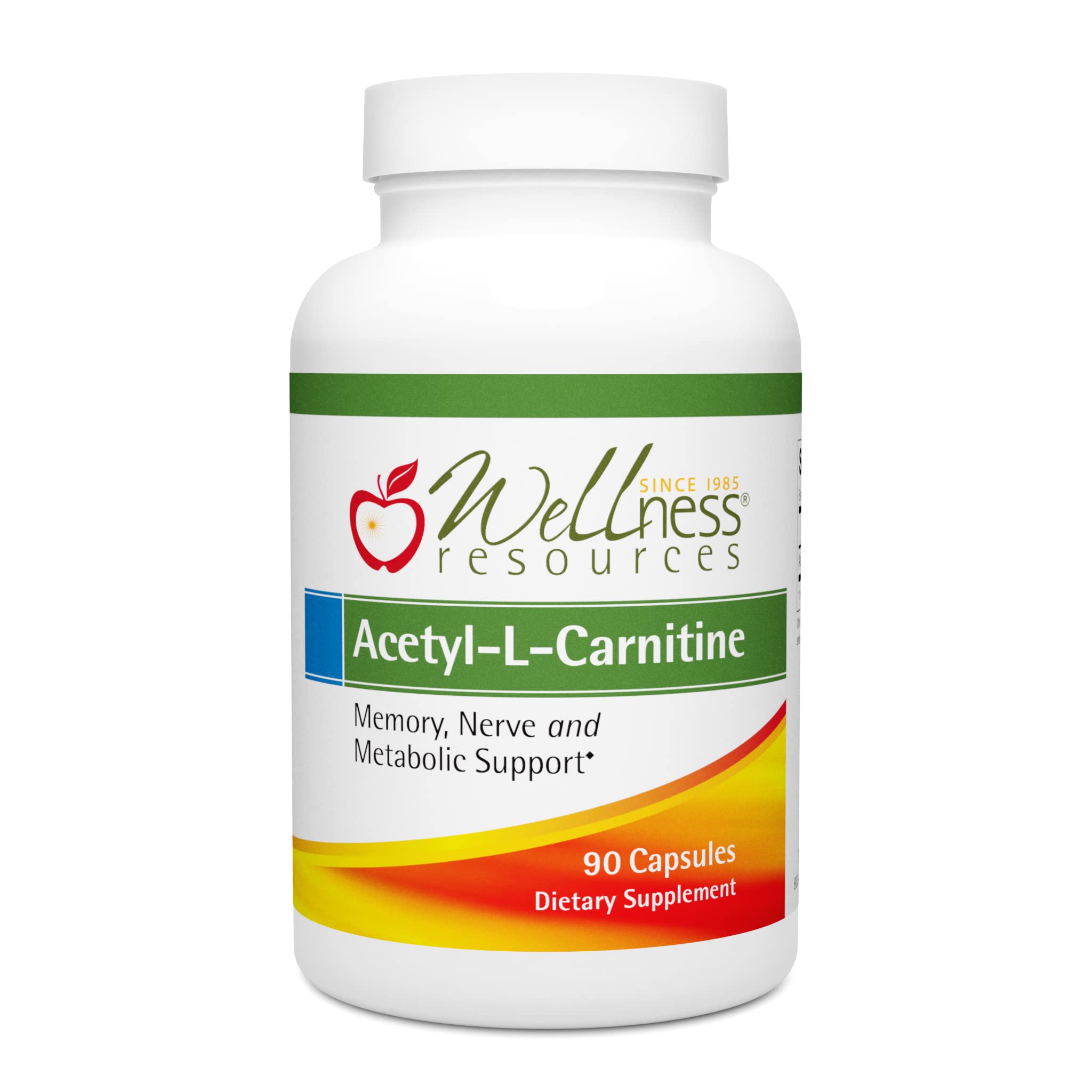Amazon.com: Wellness Resources Acetyl-L-Carnitine (ALC) for Memory, Nerves  (500 mg, 90 Capsules) : Health & Household
