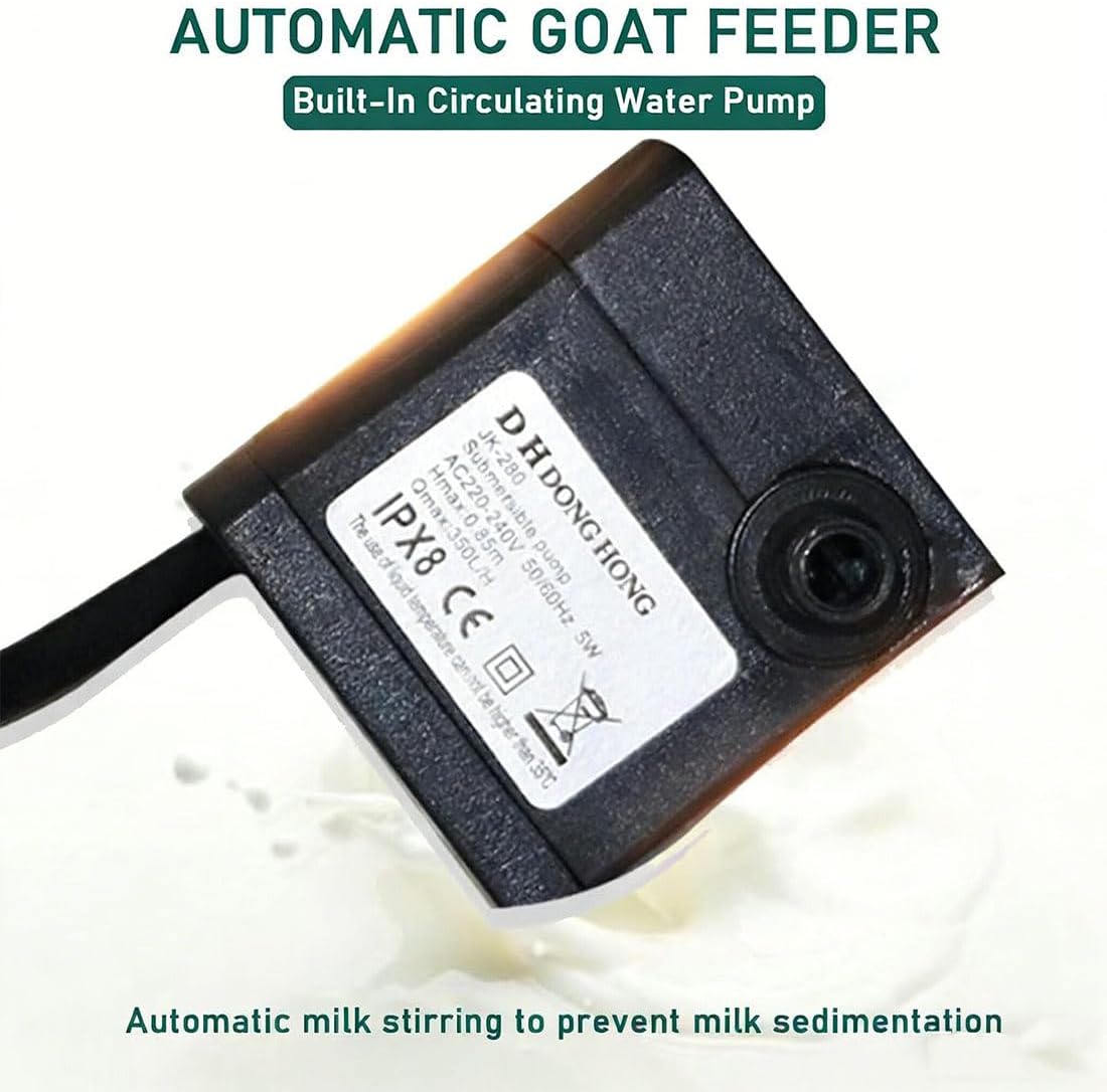 15/20l Pig Feeding Machine with Constant Temperature Function,10/14 Piglet Feeding Machine,Fully Automatic Pig Milk Feeding Machine 14Nipples