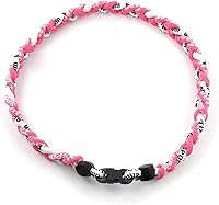 Vista 4 de MapofBeauty Dos colores moda tres trenzado cuerda Tornado collar