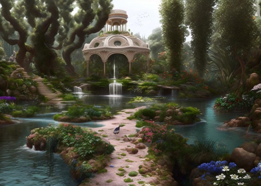 Affiches sur toile Jardin d'Éden SERENDIPITP 58x90cm sans cadre art mural moderne pour maison