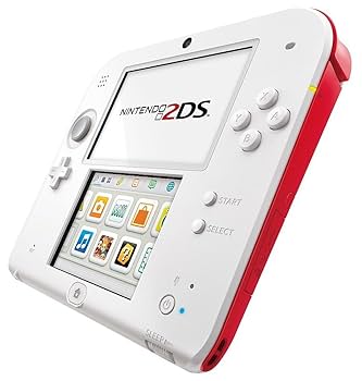 Amazon.com: Nintendo 2DS blanc-rouge + New Super Mario Bros