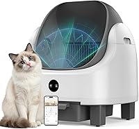 Vista 10 de Caja de Arena Autolimpiable OROLEY, Caja de Arena Automática para Gatos de Gran Capacidad con Control por APP, Sensores de Seguridad, Caja de Aroma