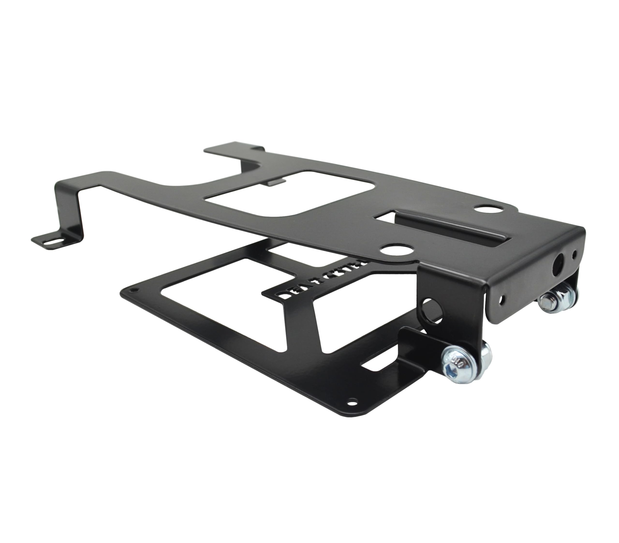 Portatarga Pieghevole per KTM EXC 2005-2007 Motard Moto Enduro (Verniciatura Nera)