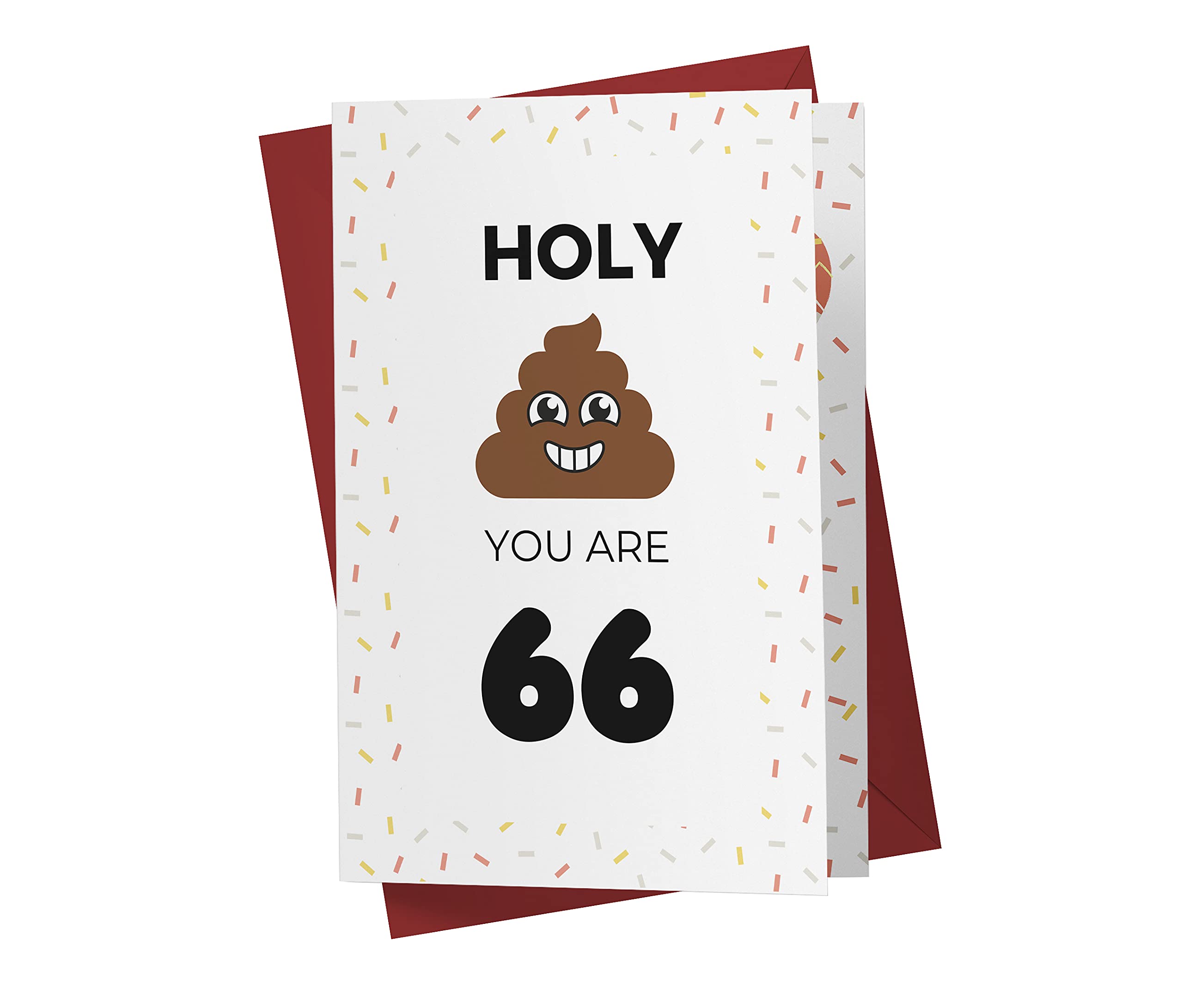 Buy Funny 66th Birthday Card Funny 66 Years Old Anniversary Card