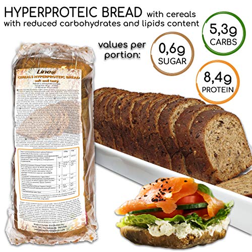 Eiwitbrood met granen Line@diet | hoog in eiwit, laag in koolhydraten, laag in calorieën, suikervrij | voor fase 1 - Image 3