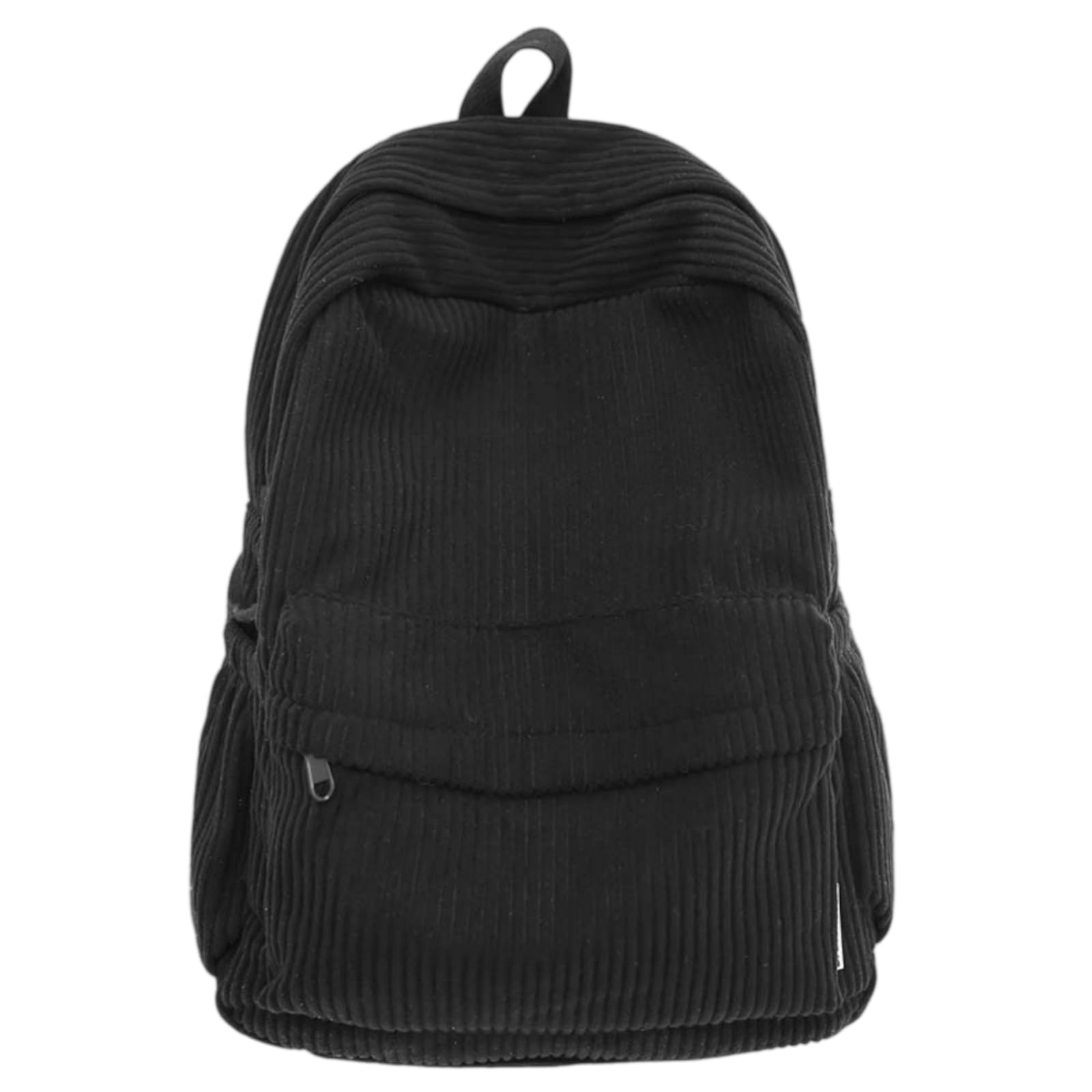 WANGSHUO Bolsa Mochila Casual De Color Sólido Corduroy Ligera Gran Capacidad Elegante para Viajes Escolares Uso Diario Al Aire Libre
