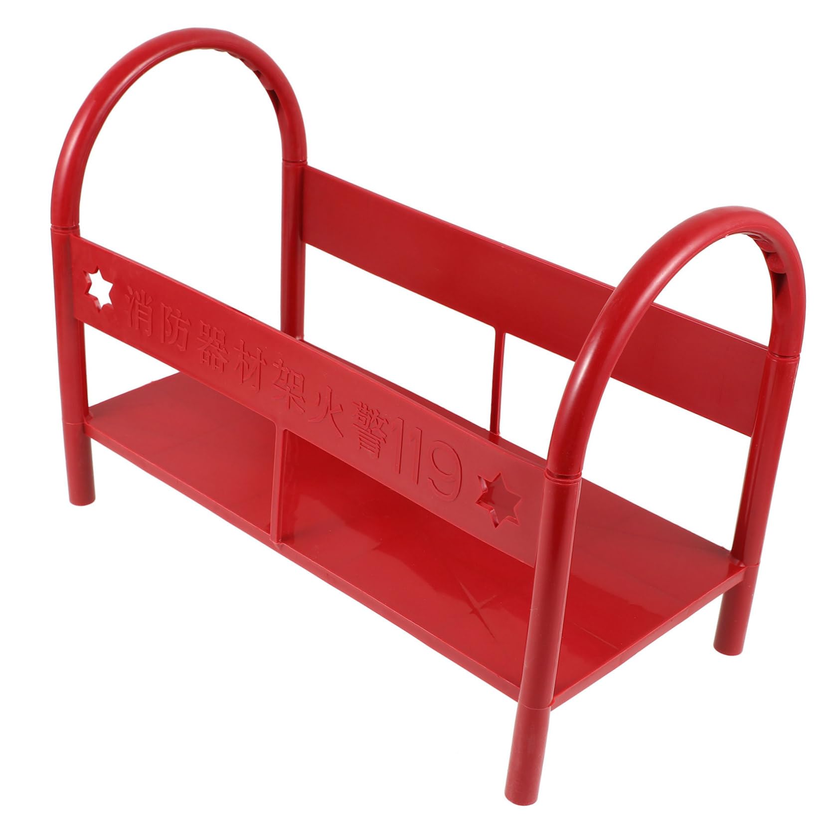 Mipcase Soporte Extintores de Incendios Rojo para Extintor Plástico de Base Segura de 3-5kg, Almacenamiento Versátil y Hogar Diferentes Ambientes
