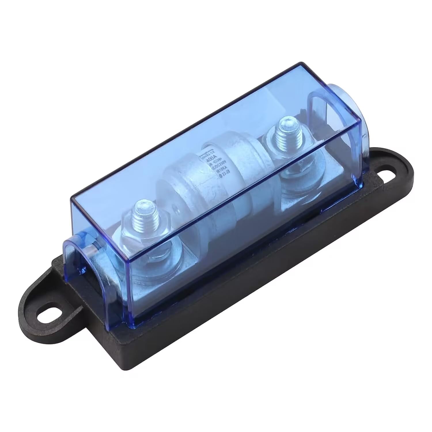 ZOOKOTO 250AC/DC250V Fuse Block 400A Class T Fuse Holder with 400 amp, Fits for Inverters and High- Power Appliances in Marine Boats, Cars, Trucks, RVs