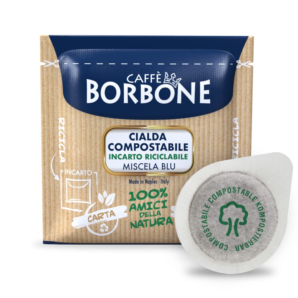 Caffè Borbone ESE Espresso Pods - The real traditional ITALIAN coffee from Napoli - Made in Italy