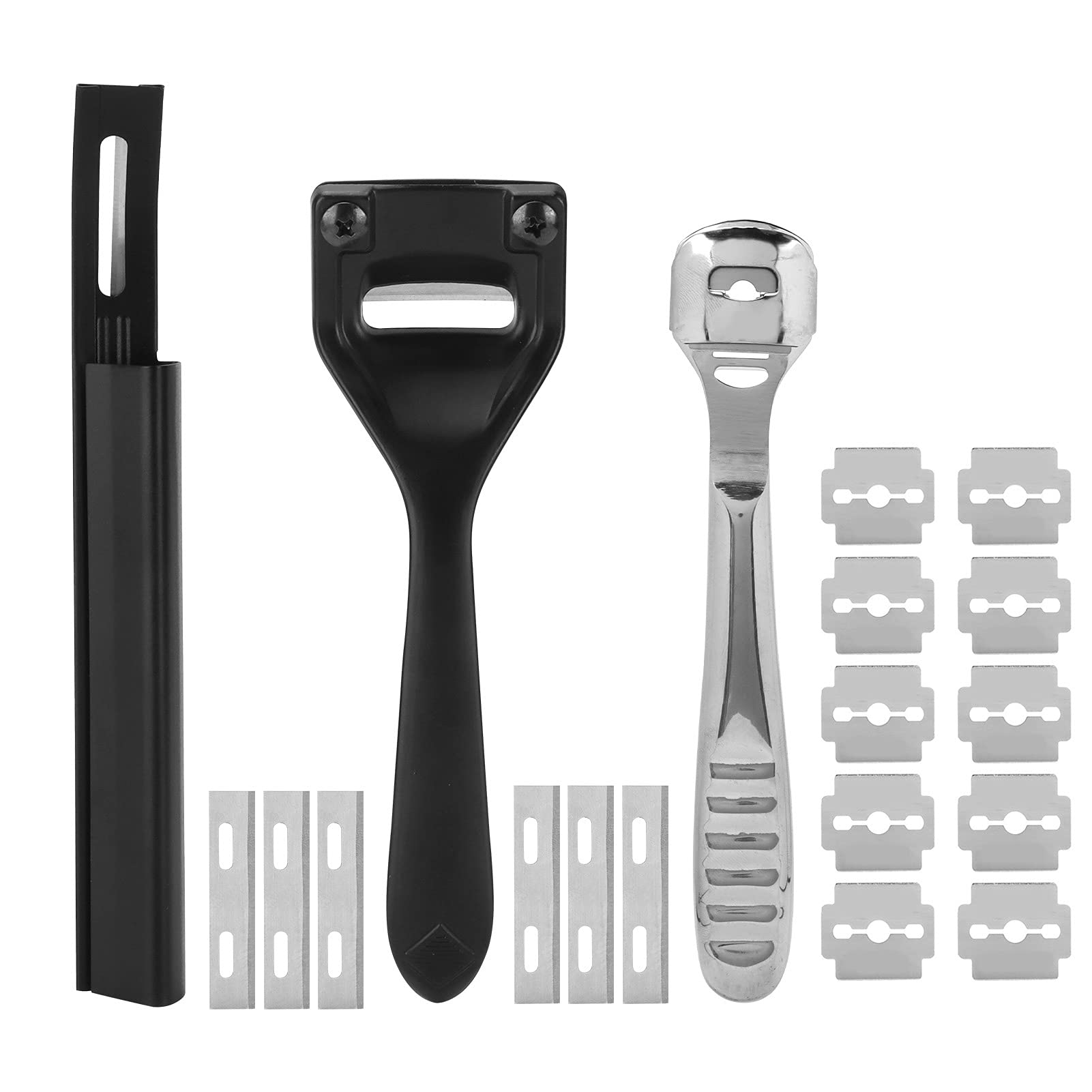 Tnfeeon Cuchillo para Rebajar, Herramienta de Corte de Cuero de Diseño Ergonómico para Manualidades y Uso Profesional