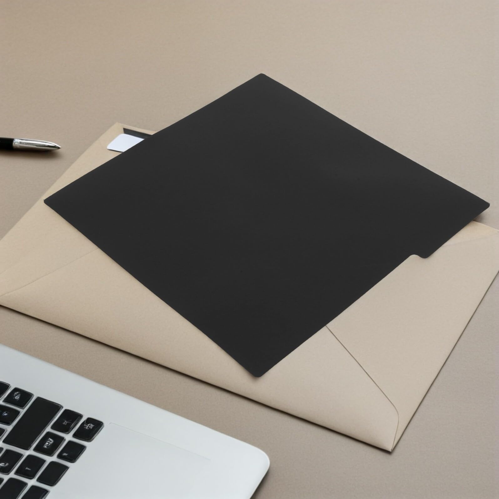 Kisangel Divisori per Dischi in Vinile Neri con Tab, Plastica, 10 Pezzi | Organizzazione Libreria, Collezionisti Domestici, Identificazione Immediata e Archiviazione Ordinata