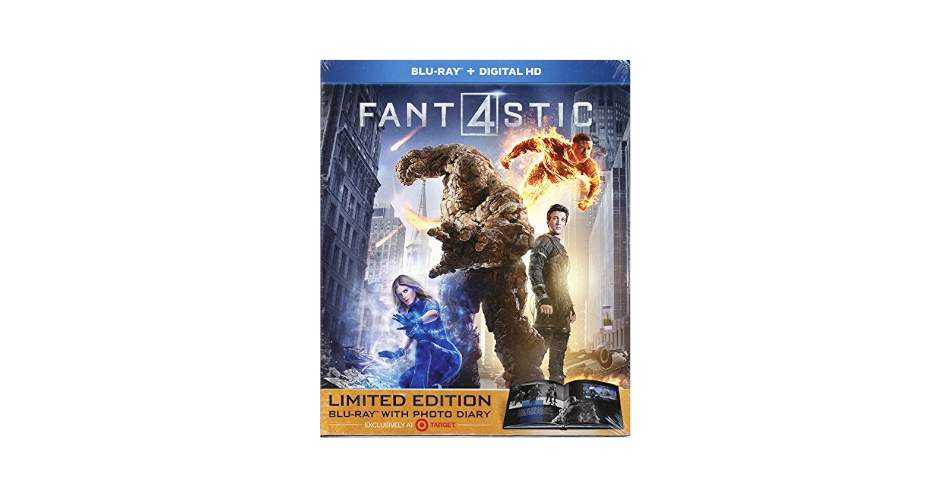 Amazon.com: FANTASTIC FOUR Blu-ray+Digital HD LIMITED