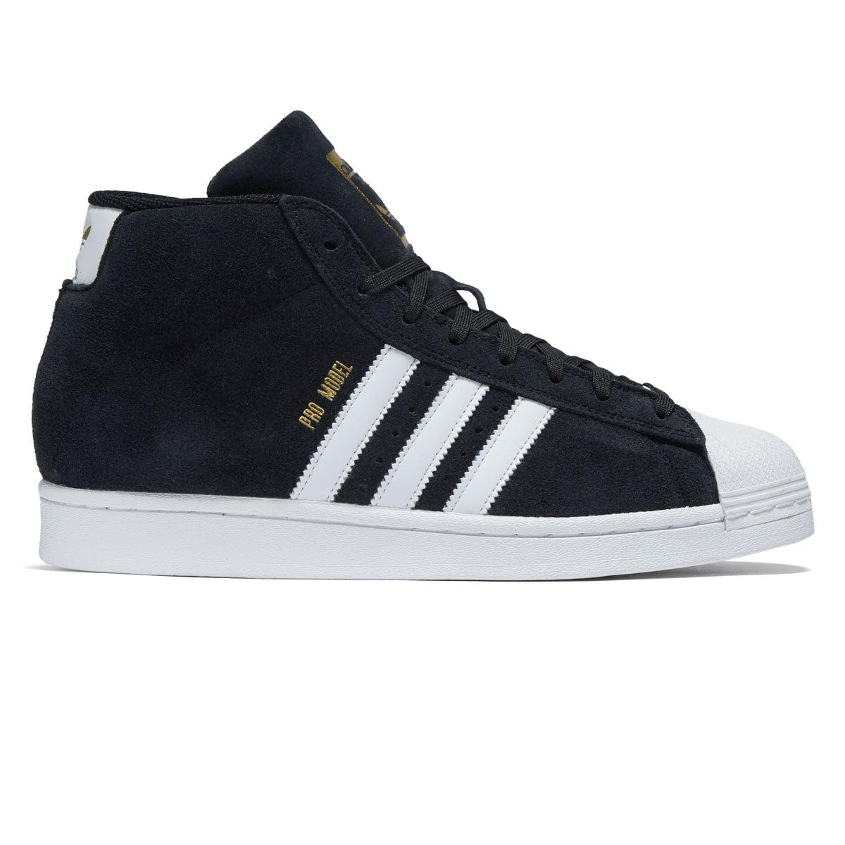 Adidas Pro Model ADV Shoes - Core Black/FTWR White/Gold Metallic - 10.0