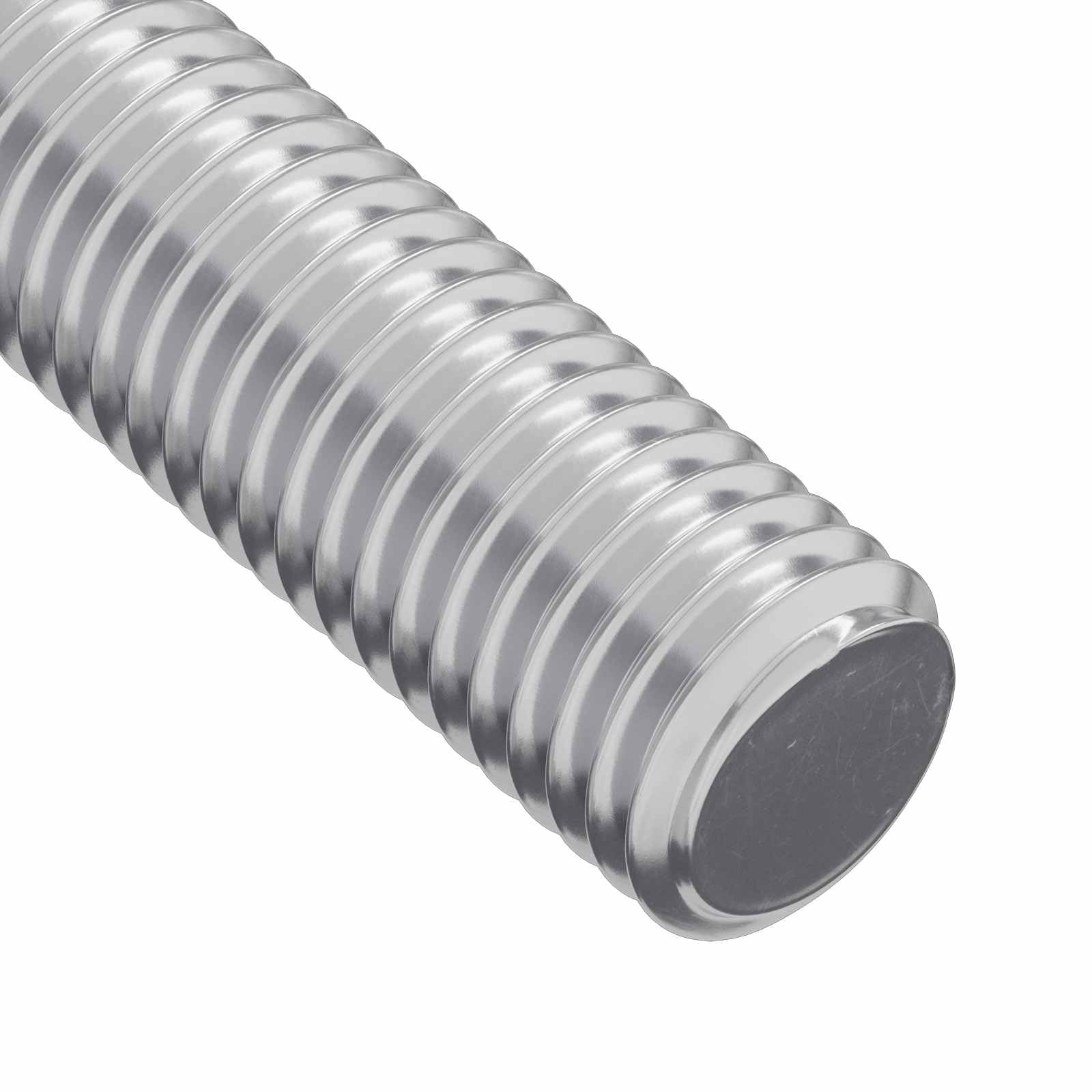 vidaXL Varilla Roscada 900 uds. Plateado Acero