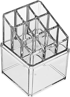 1 unid acrílico lápiz labial titular transpar...