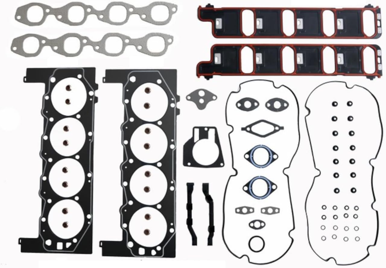 LowPricedAutoParts Head Gasket Set compatible with 01-07 Chevrolet/GMC 8.1L/496