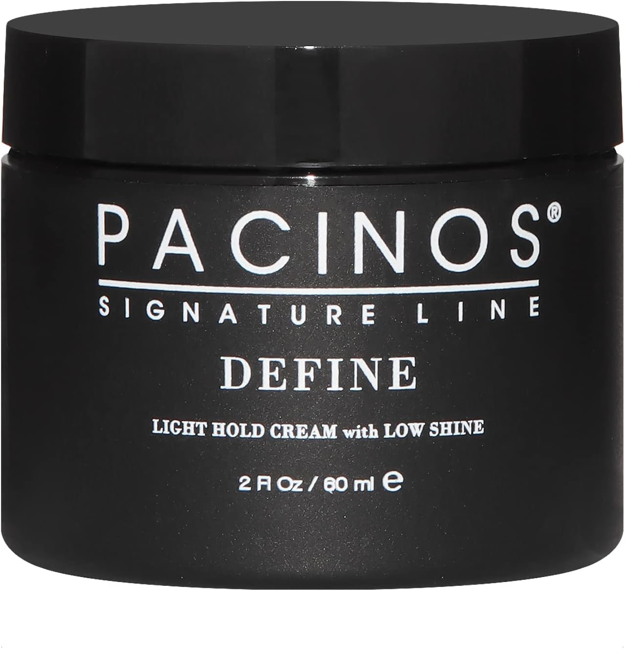 Pacinos Define, Signature Light Hold Hair Cream with Low Shine, Firm Yet Flexible Hold for Long Lasting Definition and Shine, Create a Natural Looking Hairstyle, 60ml