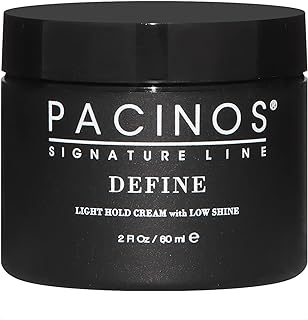 Pacinos Define, Signature Light Hold Hair Cream with Low Shine, Firm Yet Flexible Hold for Long Lasting Definition and Shi...