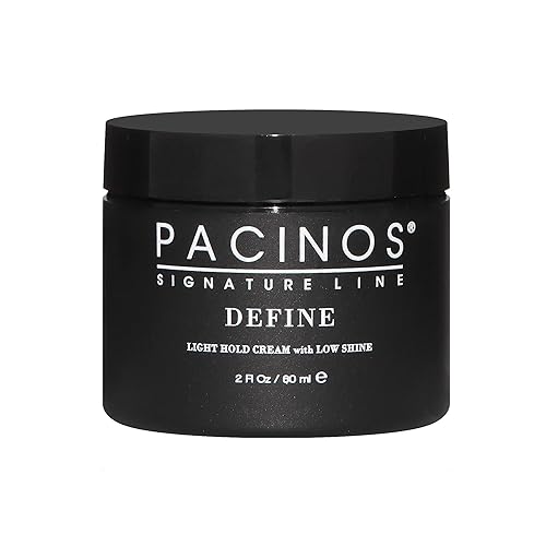 Pacinos Define, crema de mantenimiento ligero con bajo brillo, 2 oz