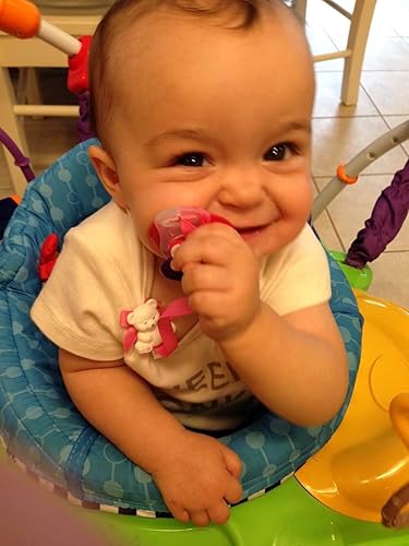 Miniatura 5 de Baby Buddy Clip universal para chupete - Se ajusta al paci o se fija con anillo de silicona de ajuste universal, clip para chupete, para bebés de 4