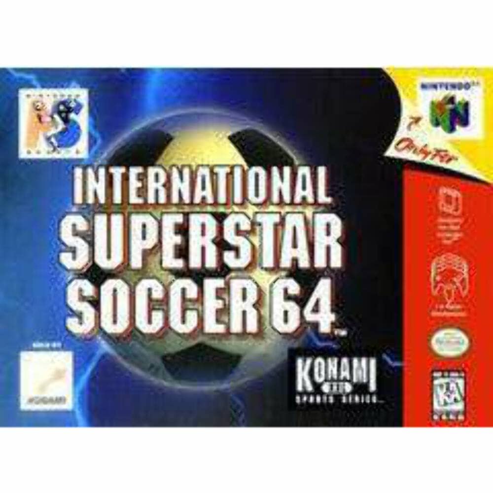 International Superstar Soccer 64 - Nintendo 64 (Renewed)