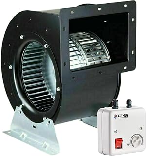 BVN VENTILATION SYSTEMS & ELECTRICAL MOTORS Gastro Airbox BSC-2 - Ventilador radial industrial (230 V, 2200 m³/h, con regulador de velocidad)
