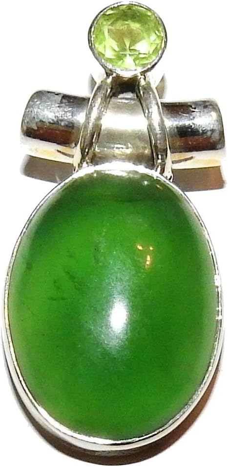 Vessonite Pendant Sterling Silver High Vibration Spiritual Crystal Energy VNP001