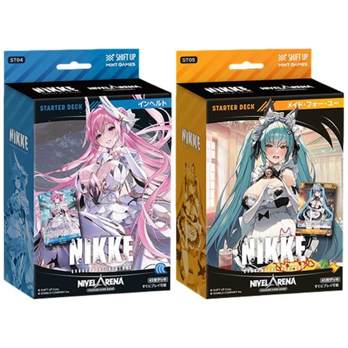 Amazon.co.jp: 【2種セット】TCG 勝利の女神:NIKKE NIVEL ARENA ニベル