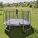 Skywalker Trampolines 14-Foot Square Trampoline with Enclosure – Added Safety Features – Meets or Exceeds ASTM – Made to Last – Extra Jumping Space