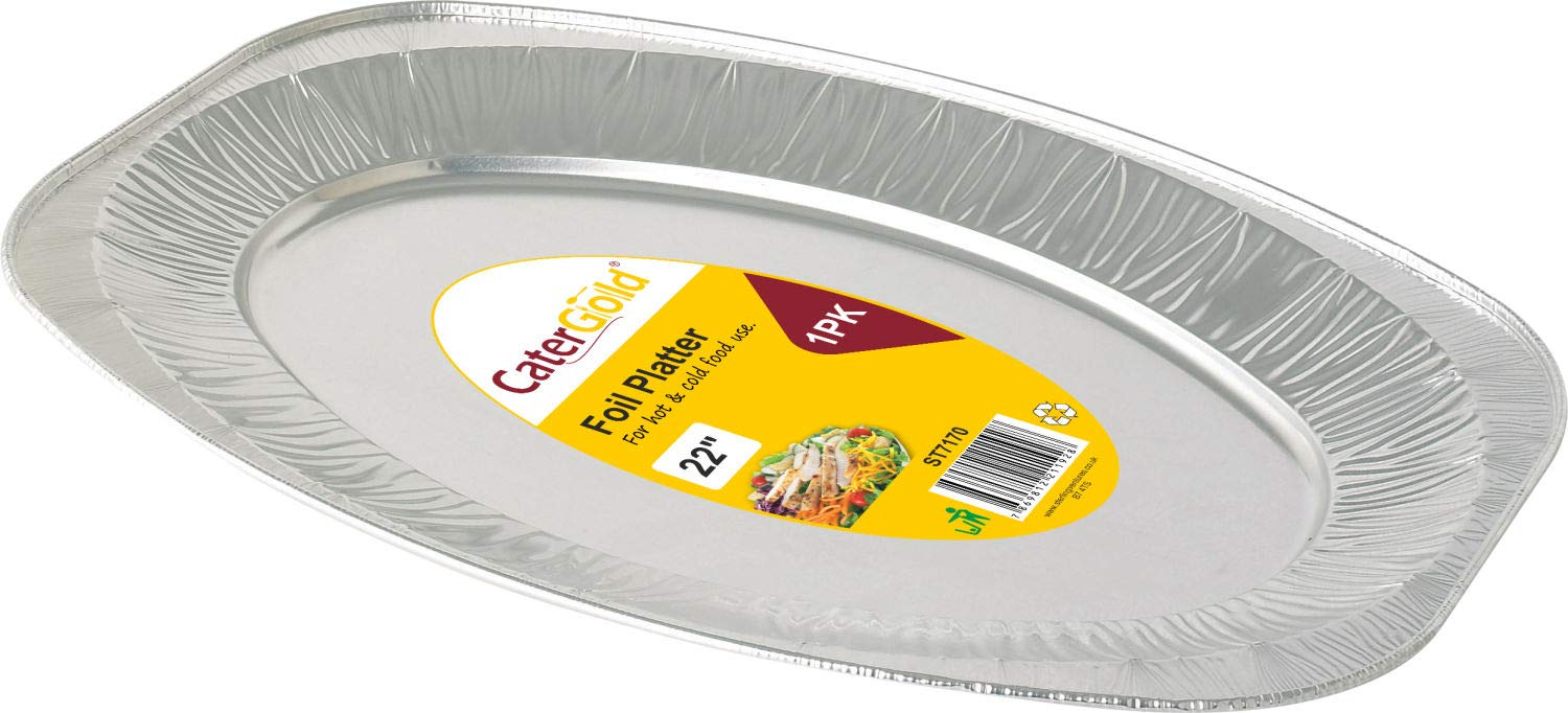 Catergold Foil Serveware and Bakeware Trays (Platter 22")