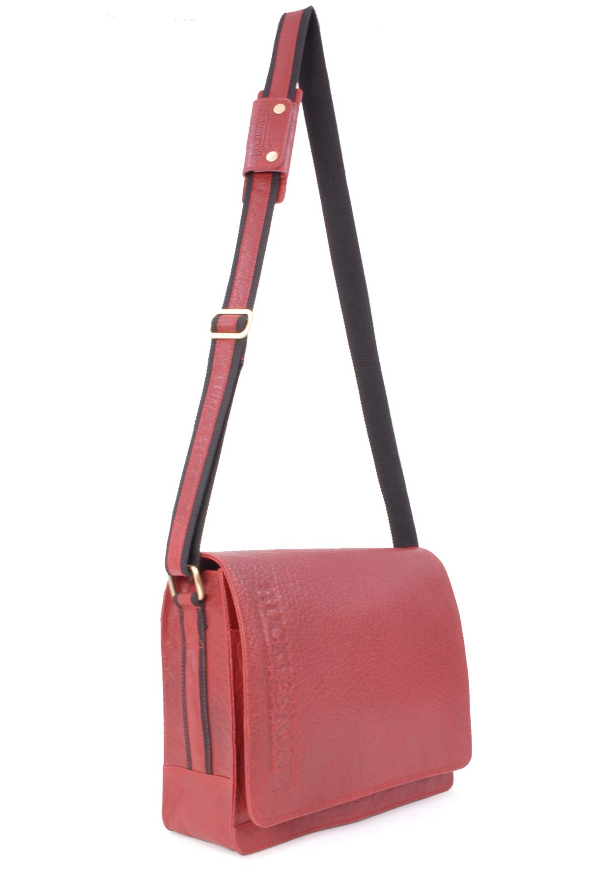 Messenger Bag Homme Cuir - Sacoche Ordinateur 15 Pouces - A4 Sac de Travail Moyen - Bandoulière Réglable - Lancaster