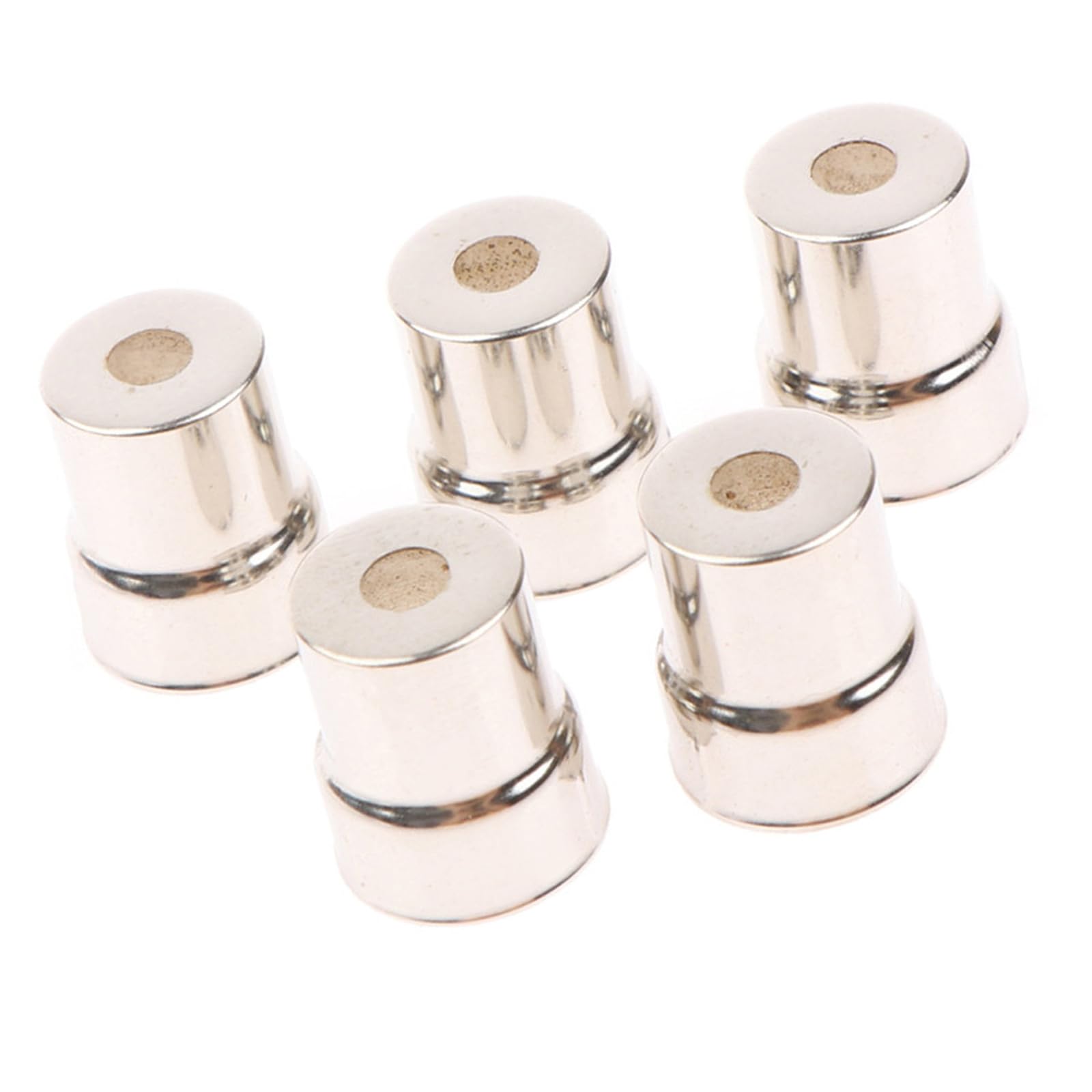 ljhnba Microwave Magnetron Caps Stainless Steel 5 Pack, Metal Waveguide Covers for Repair Parts and Kitchen Appliances Magnetron Cover Waveguide Cap Microwave Repair Component Oven Metal Part